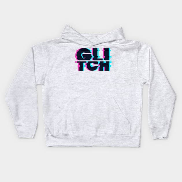 Glitched Kids Hoodie by FairyTees